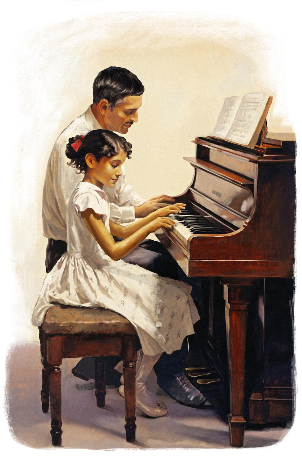Encouraging your child to learn an instrument can be a great way to foster a love of classical music. (Biba Kayewich)