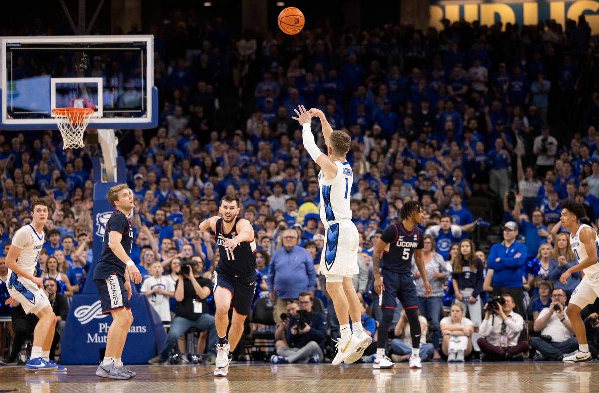 No. 15 Creighton Knocks Off UConn 85–66 for Program’s First Win Over a No. 1-ranked Team