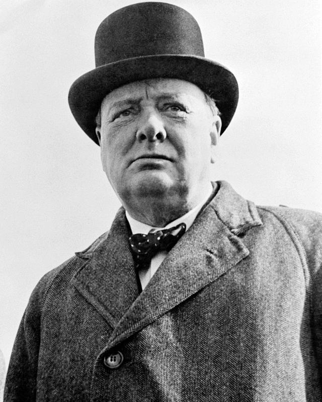 Winston Churchill, prime minister of the United Kingdom during World War II and the early 1950s. (Public Domain)