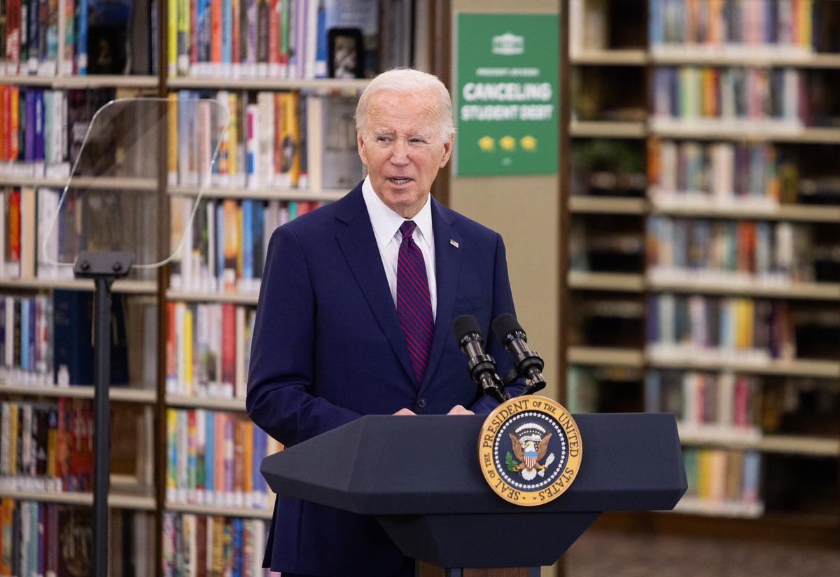 Biden Touts $1.2 Billion Student Loan Cancellation During Southern California Visit