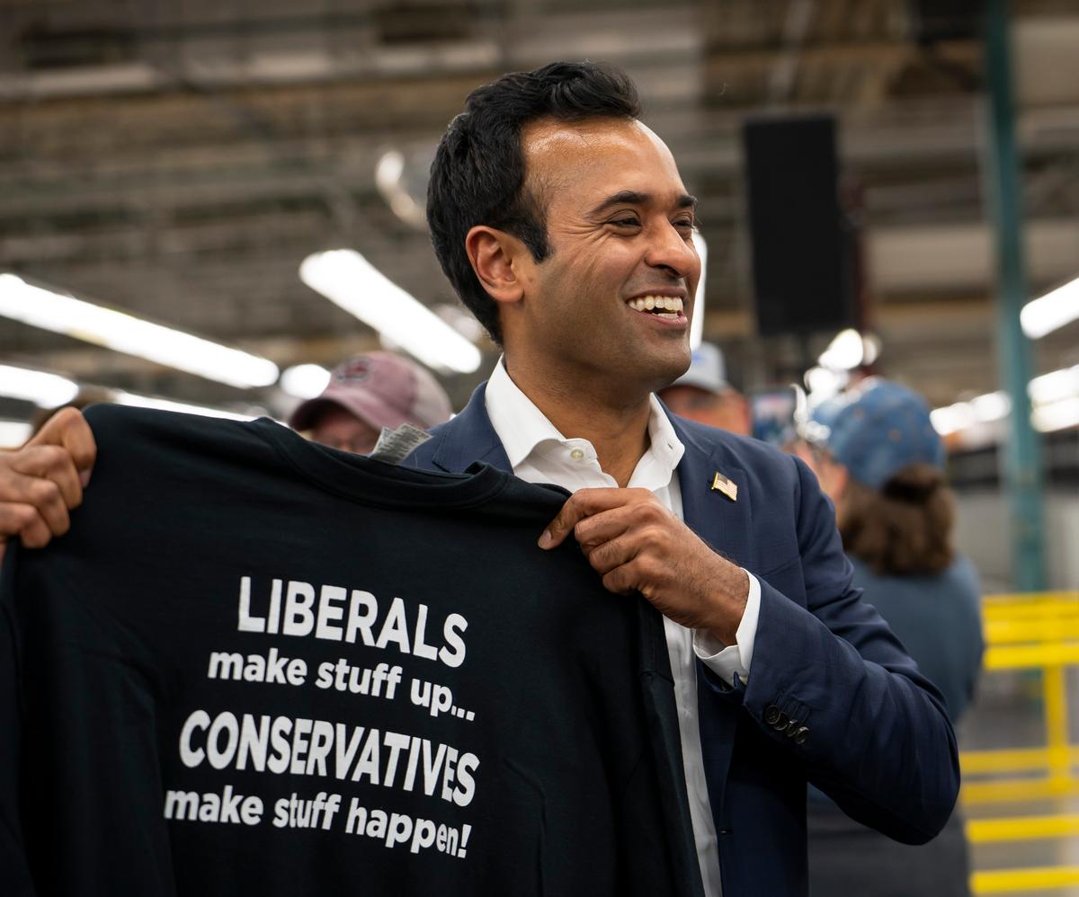 Vivek Ramaswamy Criticizes Koch Network for Funding Haley