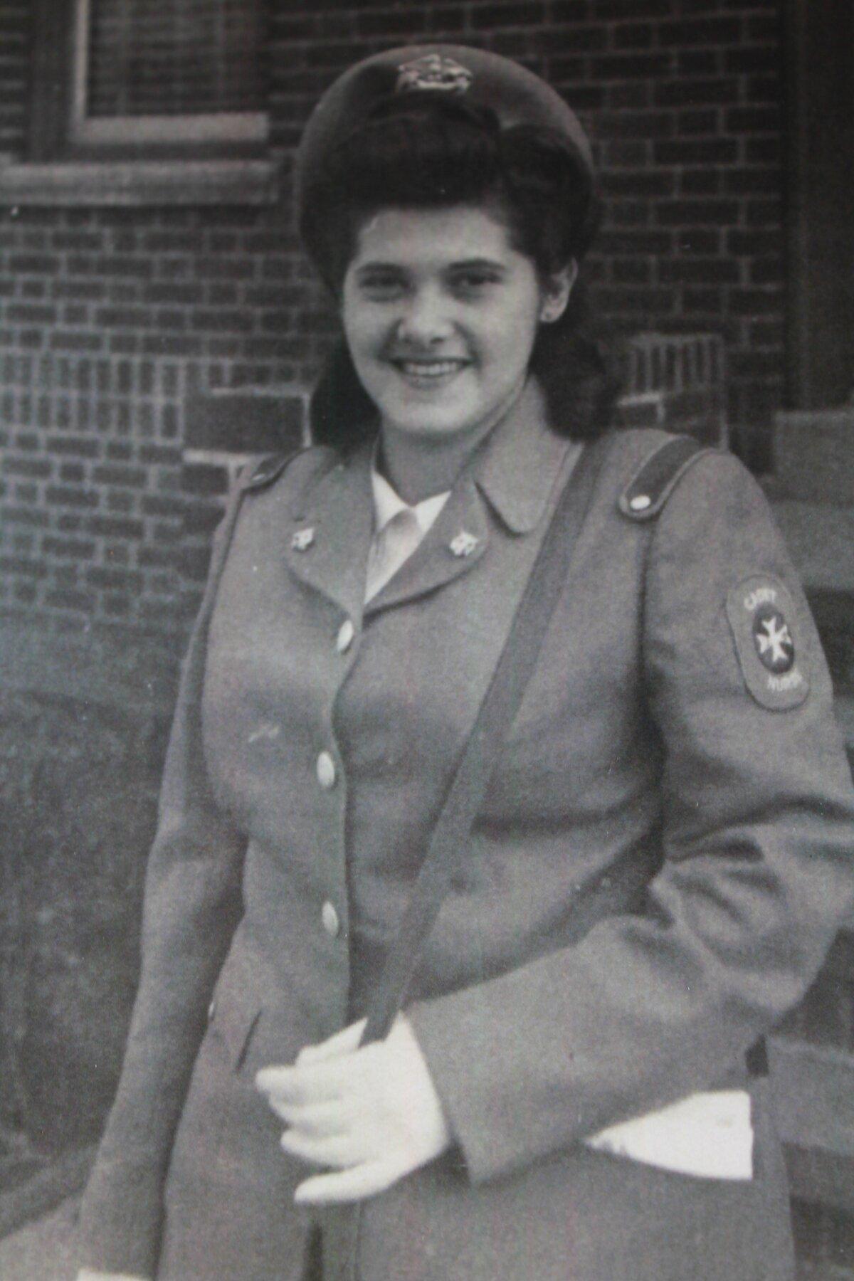 Emily Schacht, who served as a cadet nurse in the Connecticut area. (Courtesy of Eileen DeGaetano)
