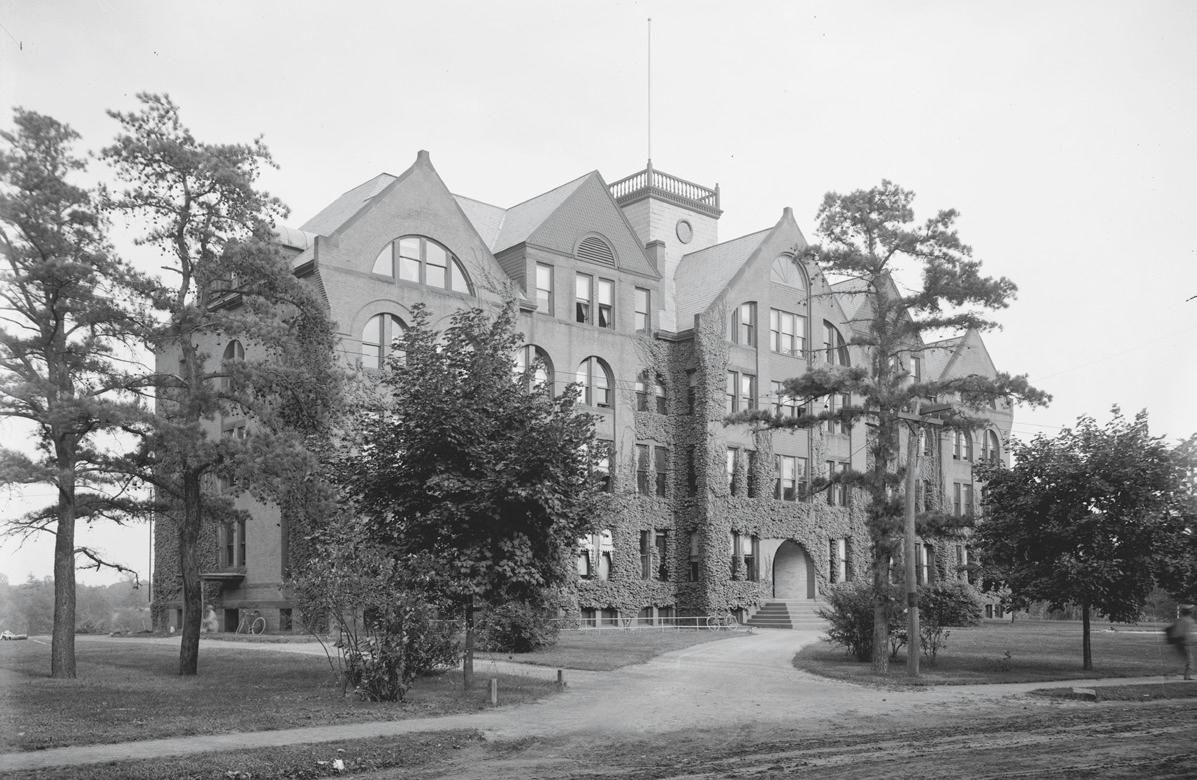 The Young Men’s Christian Association (YMCA) Training School in Springfield, Mass., where Naismith worked as a physical education instructor in the late 19th century. (Public domain)