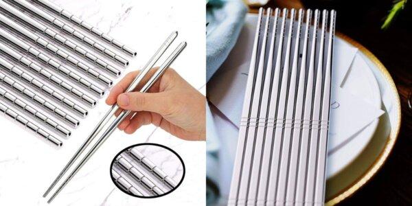 Omia Stainless Steel Chopsticks