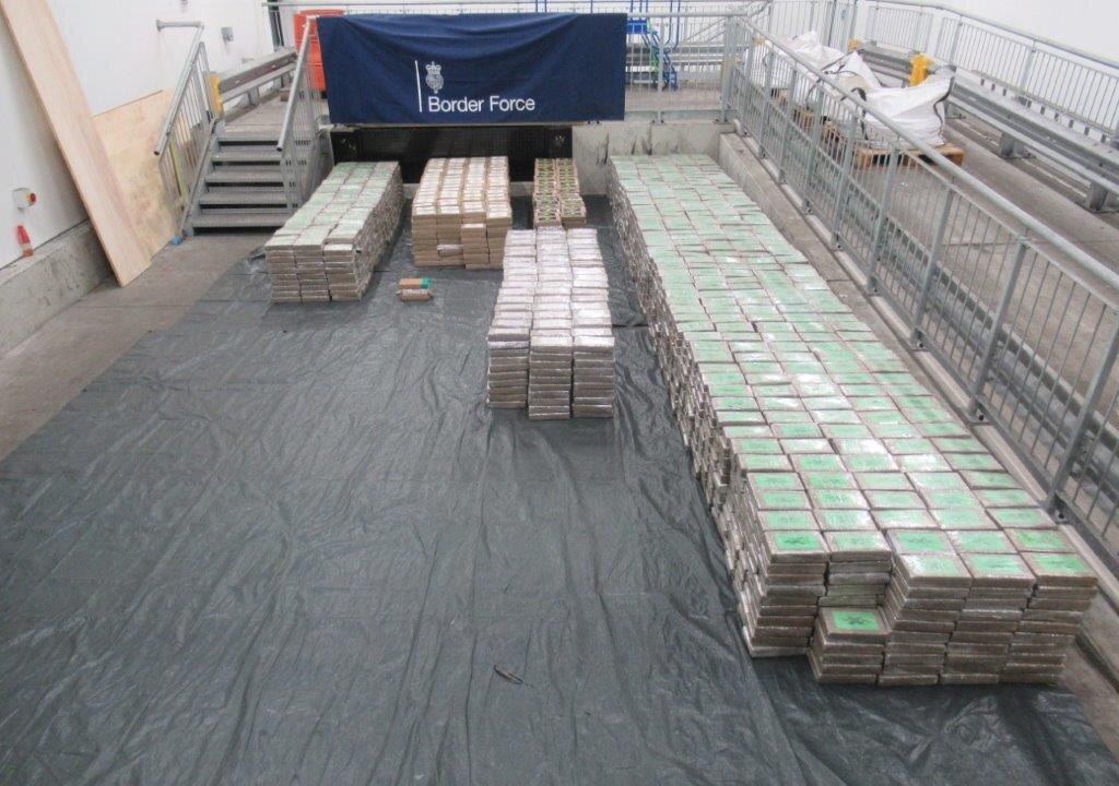 Record Haul of Cocaine Worth £450 Million Intercepted at Southampton Docks