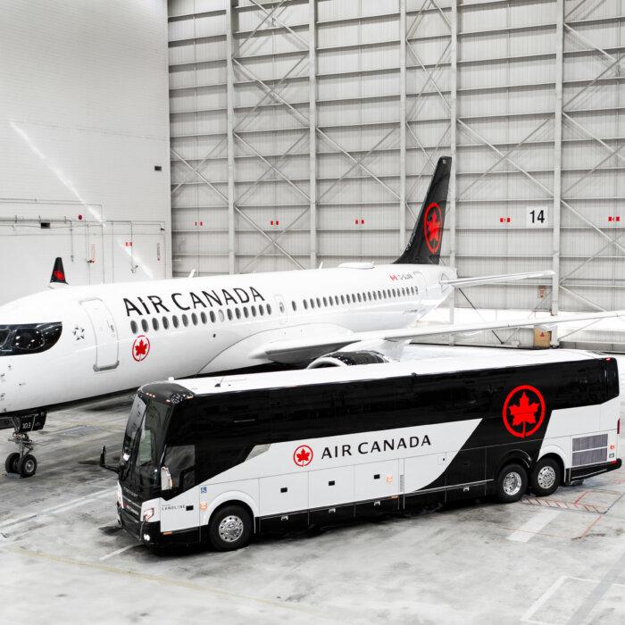 Air Canada Expands Services with Luxury Bus, Offering Land-Air Connections for Customers