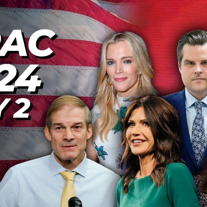 LIVE NOW: CPAC in DC 2024–Day 2 Featuring Kristi Noem, Elise Stefanik, Jim Jordan, Matt Gaetz, and More