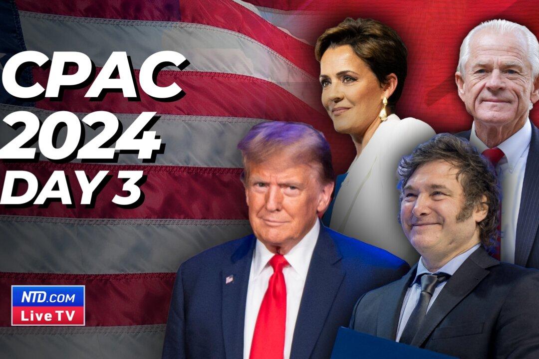 LIVE 8:30 AM ET: CPAC in DC 2024—Day 3 Featuring Donald Trump, Kari Lake, Peter Navarro, Javier Milei, and More