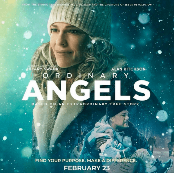 Promotional poster for "Ordinary Angels." (Lionsgate)