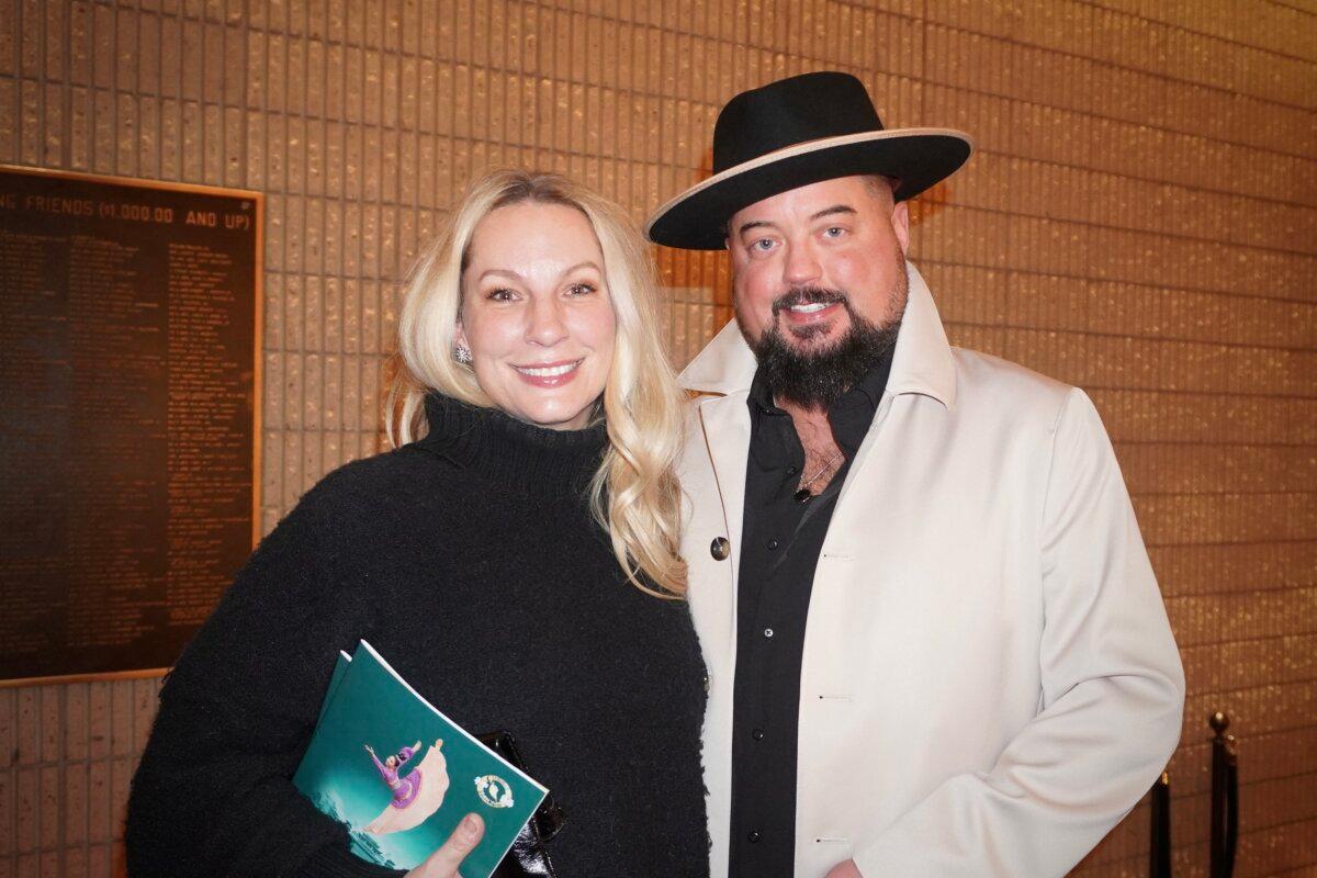 Jessica Hill and Josh Croft attended Shen Yun Performing Arts at the Tennessee Performing Arts Center in Nashville, on Feb. 24, 2024. (Sherry Dong/The Epoch Times)