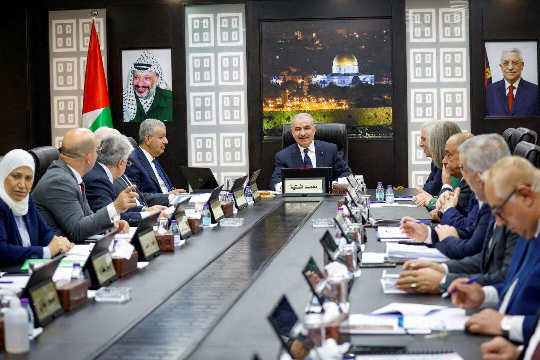 Palestinian Prime Minister Shtayyeh Resigns