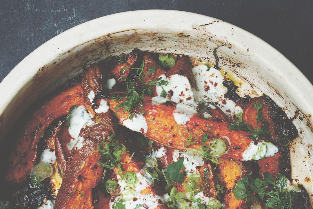 Roasted Yams, a Sweet Side Dish