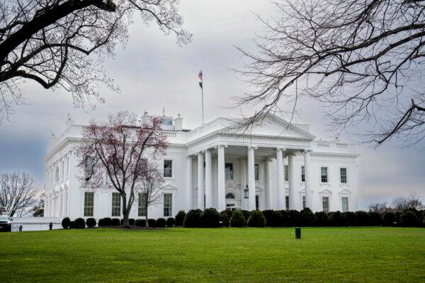 White House in Washington on Feb. 15, 2024. (Madalina Vasiliu/The Epoch Times)