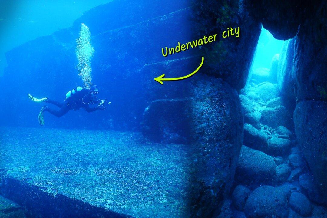Diver Scouting for Sharks Stumbles on 5,000 Year-Old Advanced Underwater Ruins—Baffles Scientists