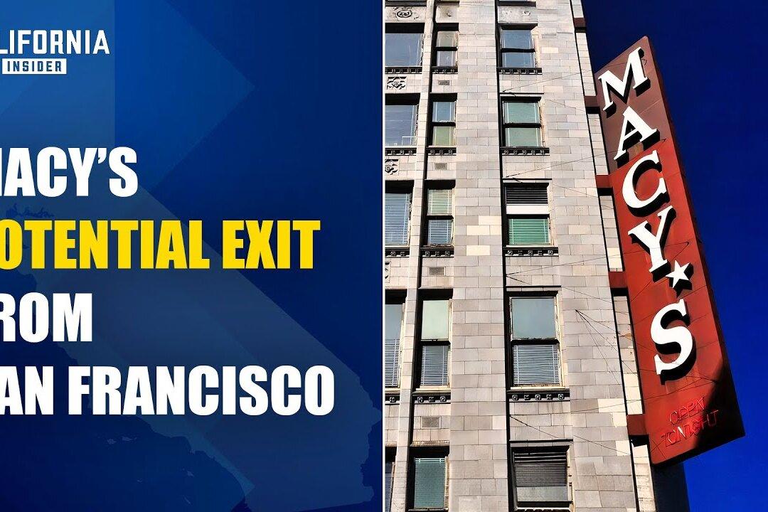 Macy’s Closing Flagship Union Square Store in San Francisco; City Leaders Under Pressure | Tony Hall