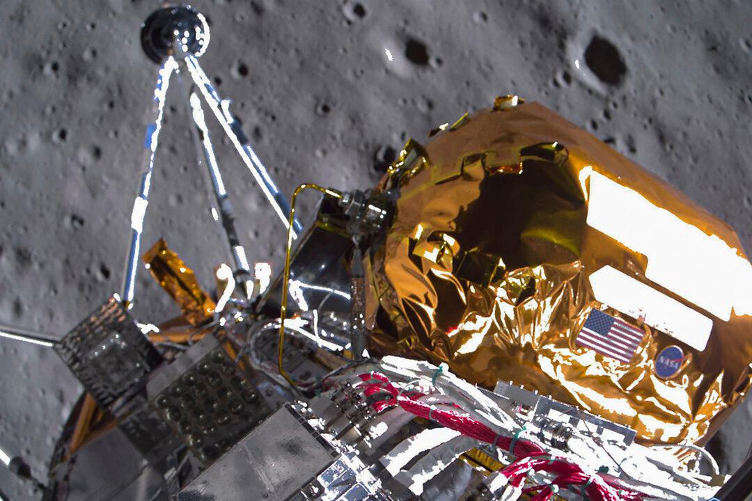First US Moon Lander in Half a Century Stops Working Week After Tipping Over at Touchdown