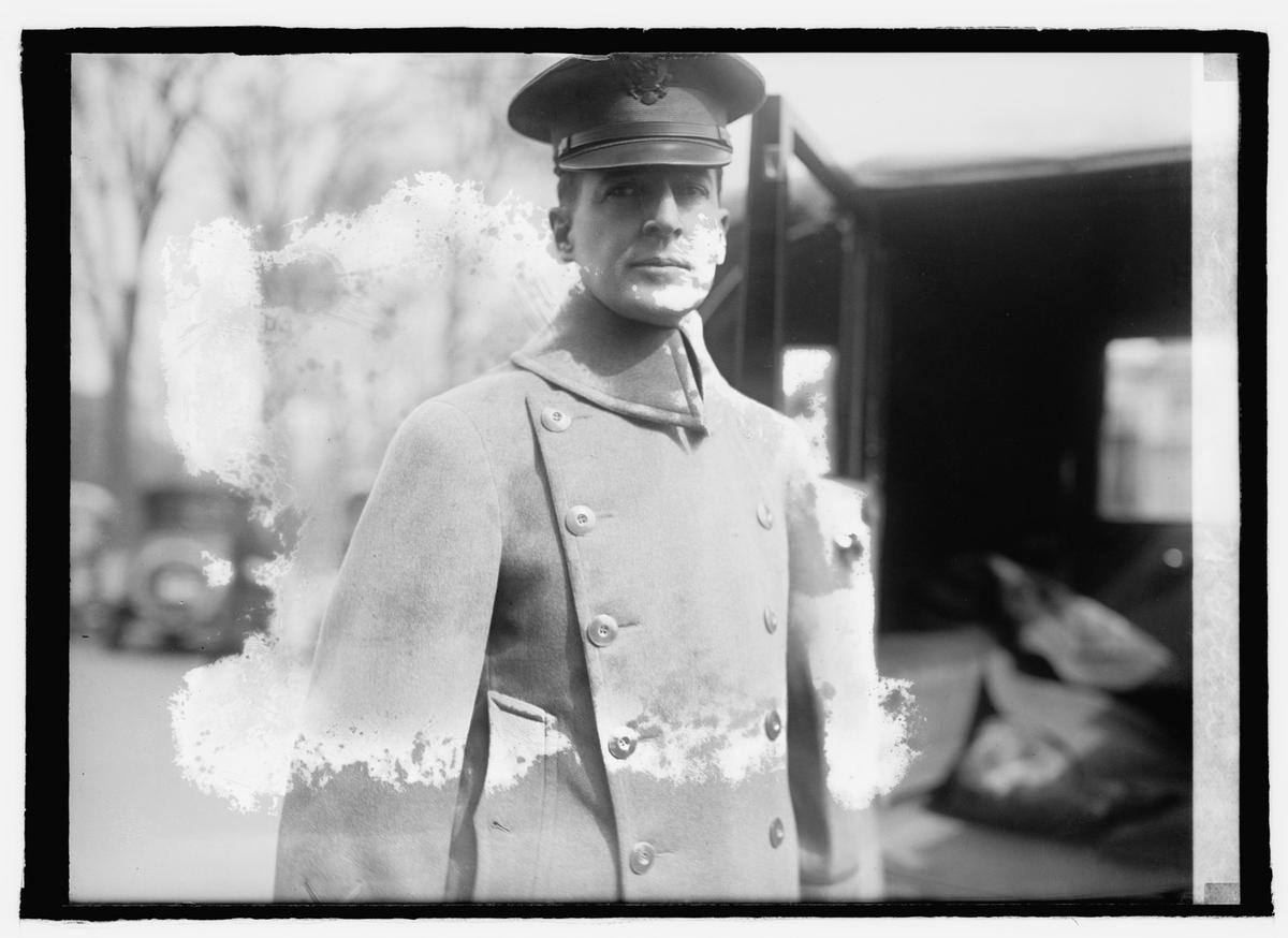 Then Brig. Gen. Douglas MacArthur stands for a photograph in 1922. He is one of the most famous American military figures of all time. (Public Domain)