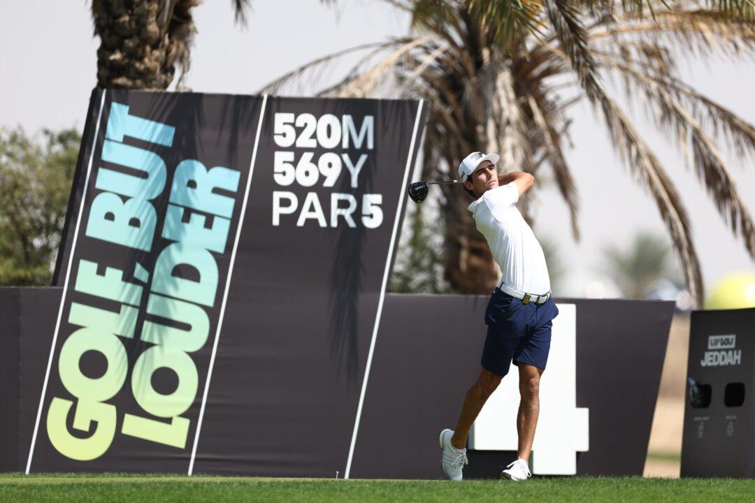 Joaquin Niemann Shoots 64, Moves Into Lead at Jeddah