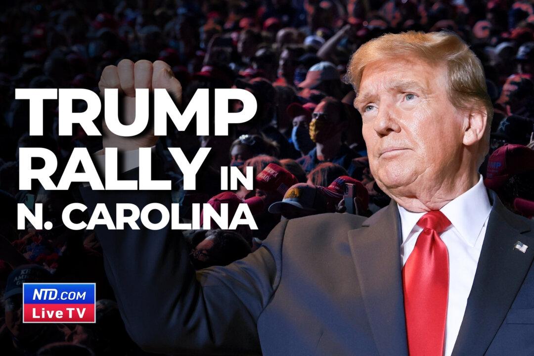 Trump Rallies in Greensboro, North Carolina