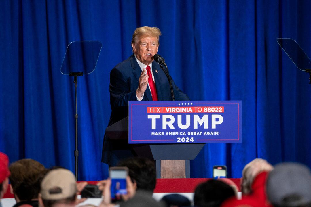 Trump Urges Virginians to Vote on Super Tuesday, Does Not Mention Haley