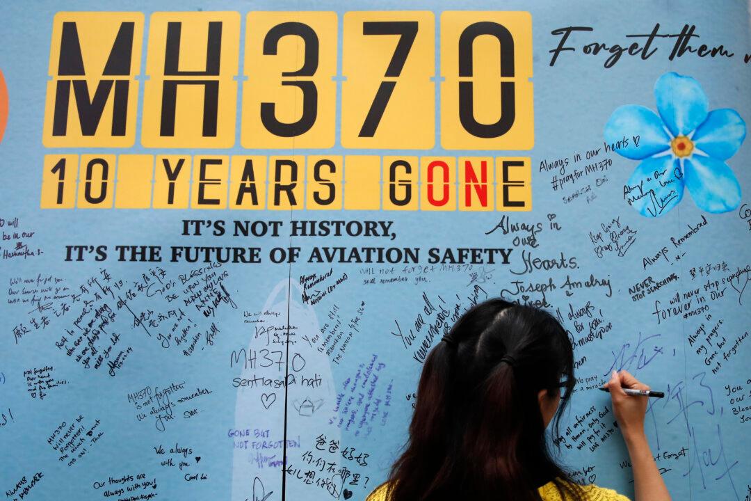 Malaysia Seeks to Revive Search for Flight MH370 With US-Based Company