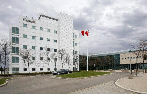 The National Microbiology Laboratory in Winnipeg is shown in a file photo. (The Canadian Press/John Woods)