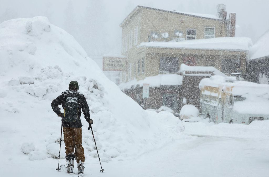 Blizzard Dumps 10 Feet of Snow in Parts of Sierra Nevada; Another Storm on Its Way