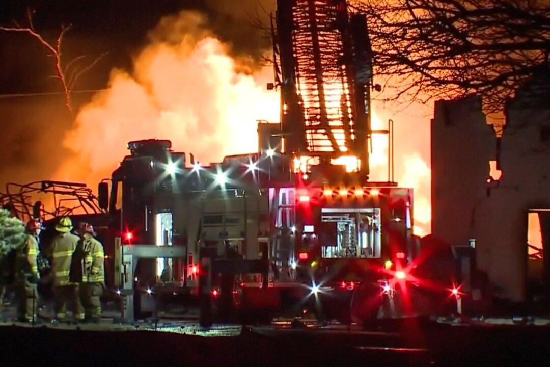 Industrial Fire and Multiple Explosions Shoot Debris Into Air in Detroit Suburb