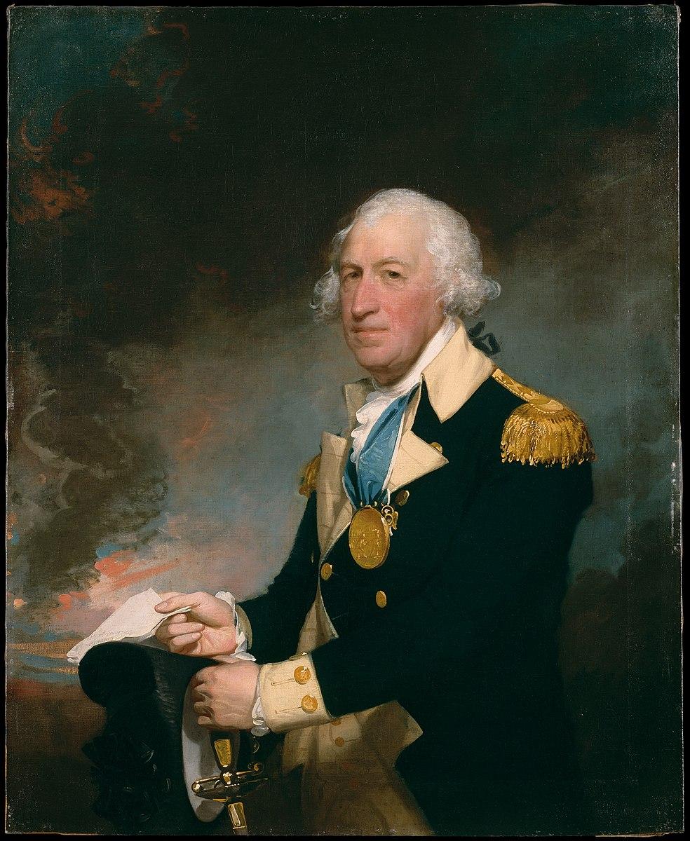 Maj. Horatio Gates served in the Continental Army, but is an ambiguous figure because he worked to undermine George Washington. Gilbert Stuart painted this portrait of Gates in 1794. (Public Domain)