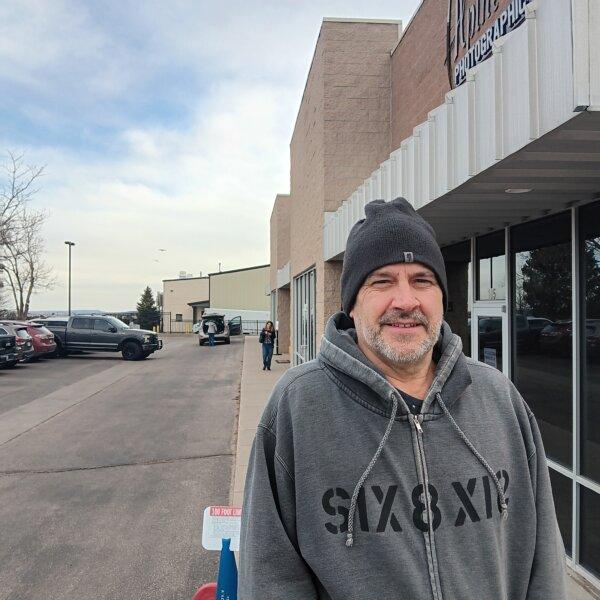 Kevin Schutz after voting in Colorado's Republican presidential primary in Monument, Colorado, on March 5, 2024--Super Tuesday. (Nathan Worcester/The Epoch TImes)