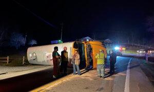 West Virginia Bus Driver Charged With DUI After Crash Sends Multiple Children to the Hospital