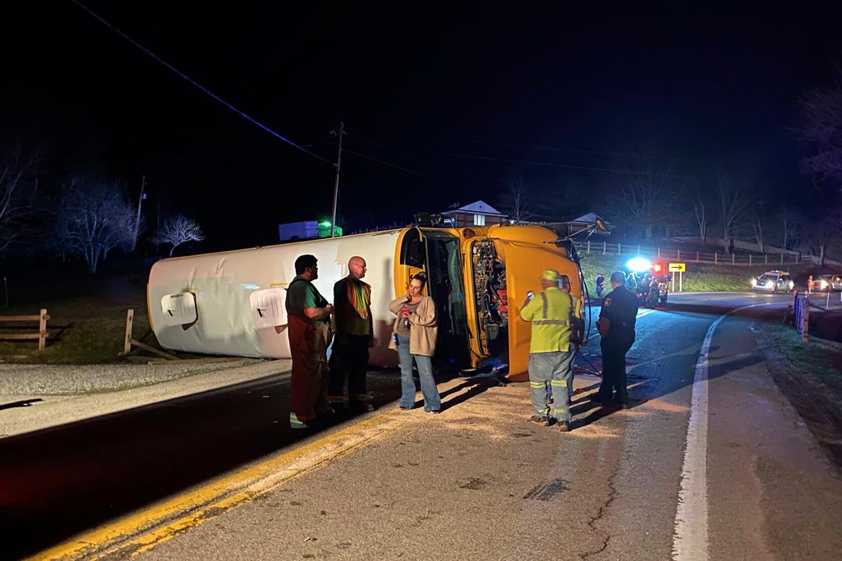 West Virginia Bus Driver Charged With DUI After Crash Sends Multiple Children to the Hospital