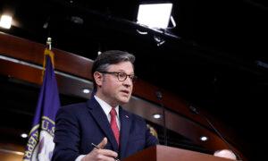 ‘We Like That Rematch’ Speaker Johnson Says With 2024 Shaping up to Another Biden–Trump Contest