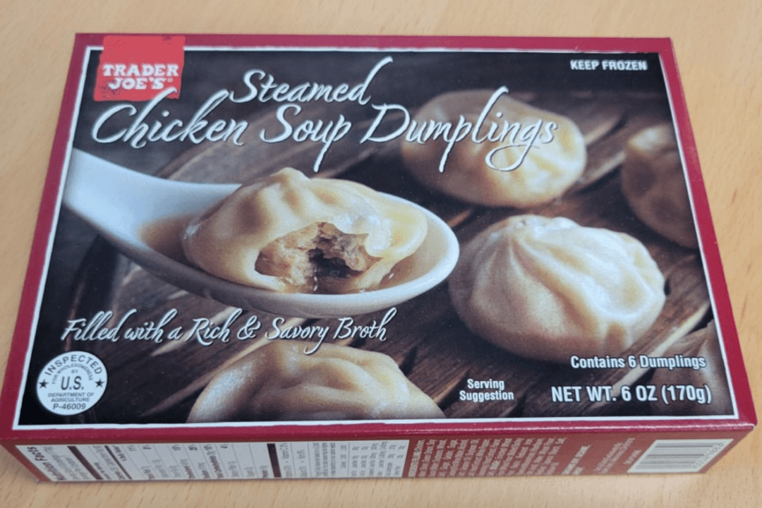 62,000 Pounds of Trader Joe’s Chicken Soup Dumplings Recalled
