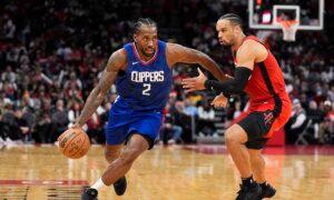 Leonard Has 28 Points as Clippers Rally Late for 122–116 Win Over Rockets