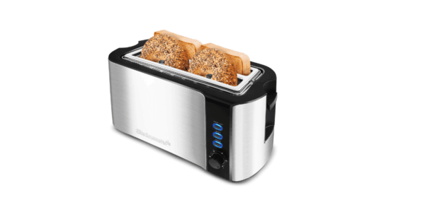 Maxi-Matic Elite Gourmet Long Slot 4 Slice Toaster