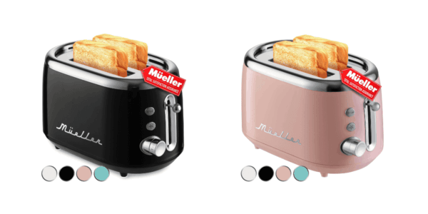 Mueller Retro Toaster 2 Slice 