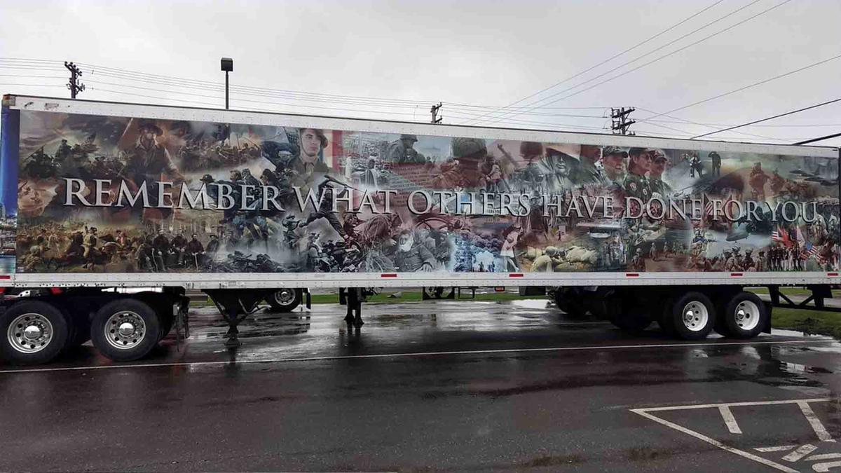 The trailer depicts the history of America's armed forces. (Courtesy of <a href="https://www.facebook.com/FLD431">Forged By Fire</a>)