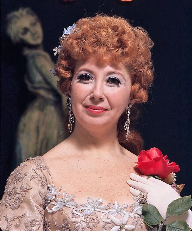 Beverly Sills in 1969 in a performance of "Manon," a French opera. (Public Domain)