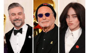 Celebrities Wear Lapel Pins to Make Political Statements at Oscars 2024