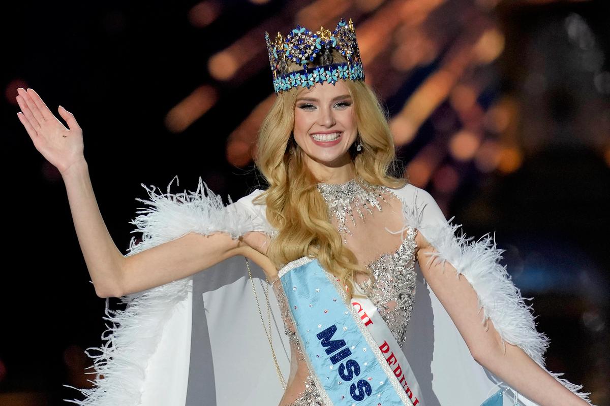 Krystyna Pyszková From Czech Republic Crowned Miss World 2024