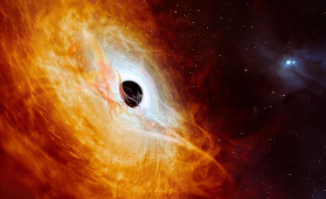 Researchers Discover a Record-Breaking, Fast-Growing Black Hole
