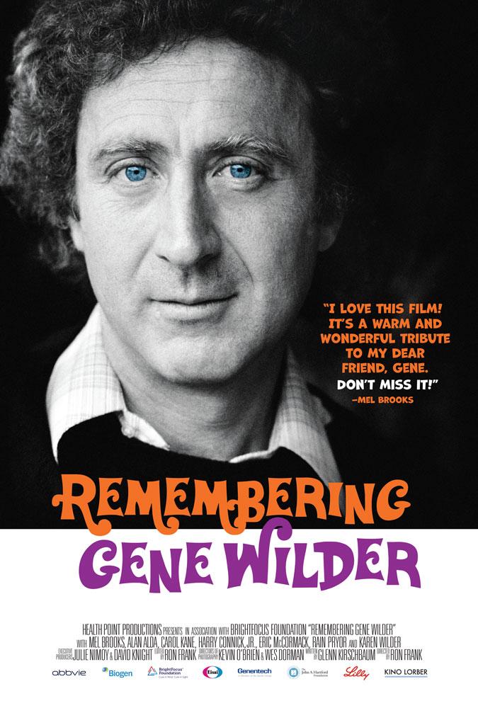 Theatrical poster for "Remembering Gene Wilder." (Health Point Productions)