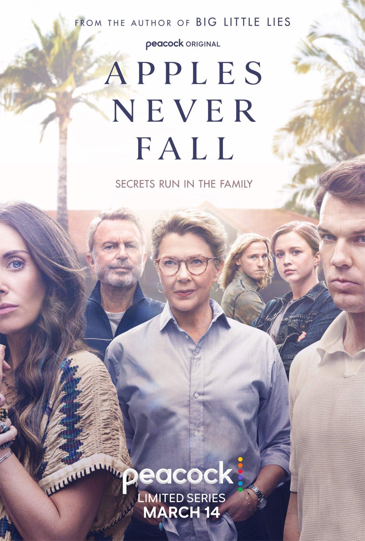 Theatrical poster for "Apples Never Fall." (Peacock)