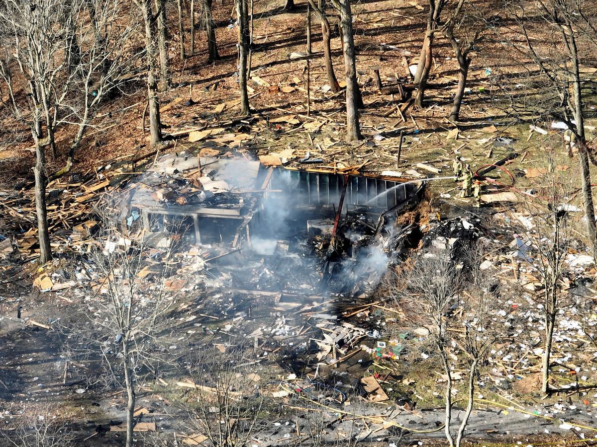 Massive Explosion in Pittsburgh Area Home Kills Man and Woman; Cause Under Investigation