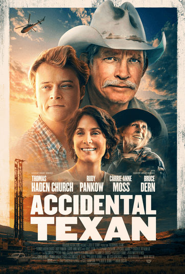 Promotional poster for "Accidental Texan." (Everett Collection/Roadside Attractions)