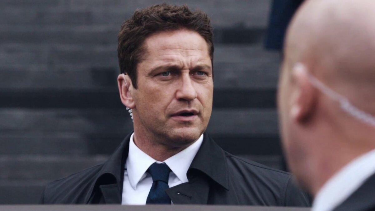 Gerard Butler as Secret Service Agent Mike Banning in “London Has Fallen.” (Focus Features)