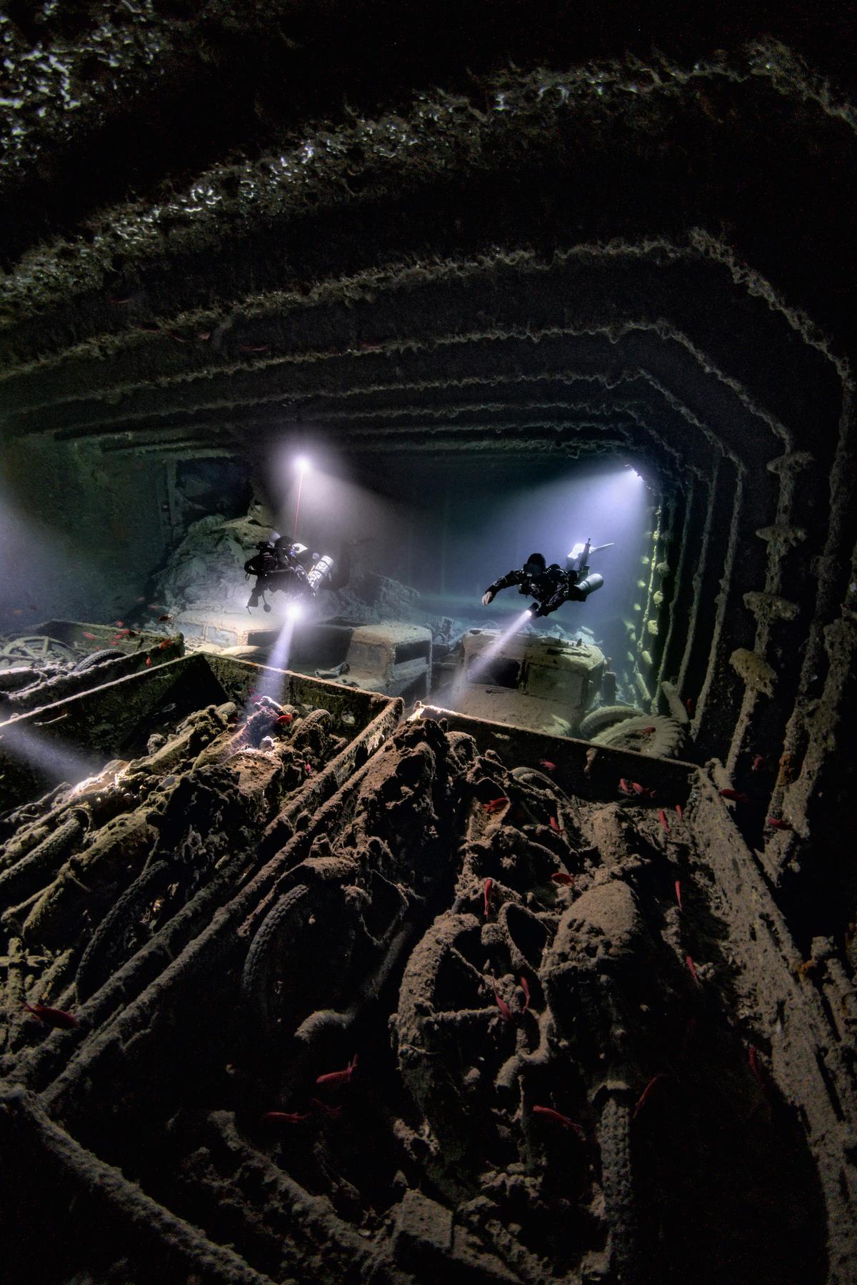 "Inside the SS Thistlegorm Wreck" by Alex Dawson. (© Alex Dawson/UPY2024)