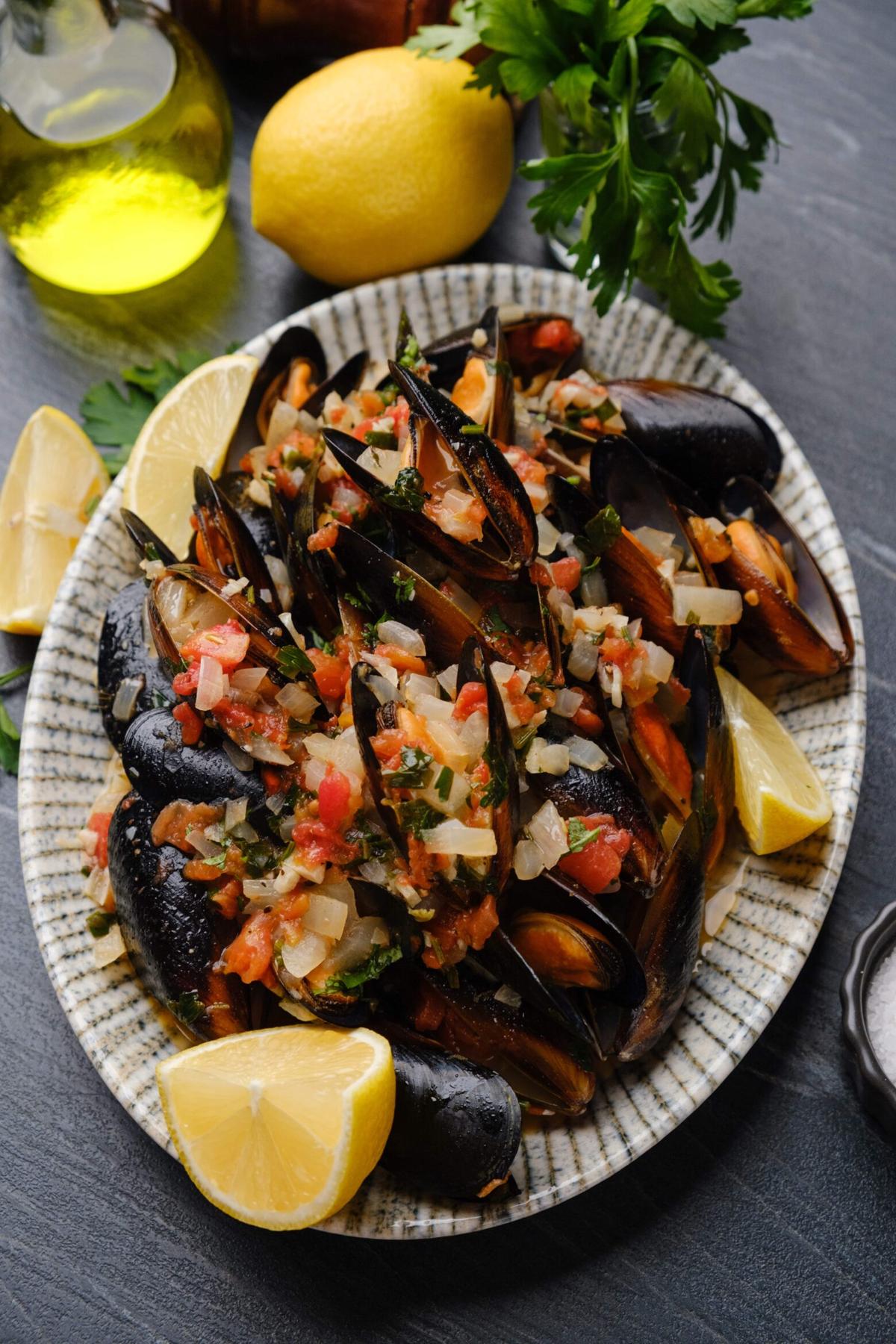 Mussels in White Wine Sauce