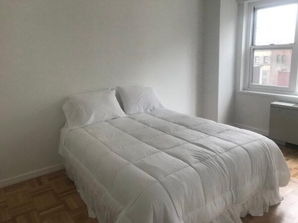 A bare master bedroom creates a lackluster first impression. (Provided photo/TNS)